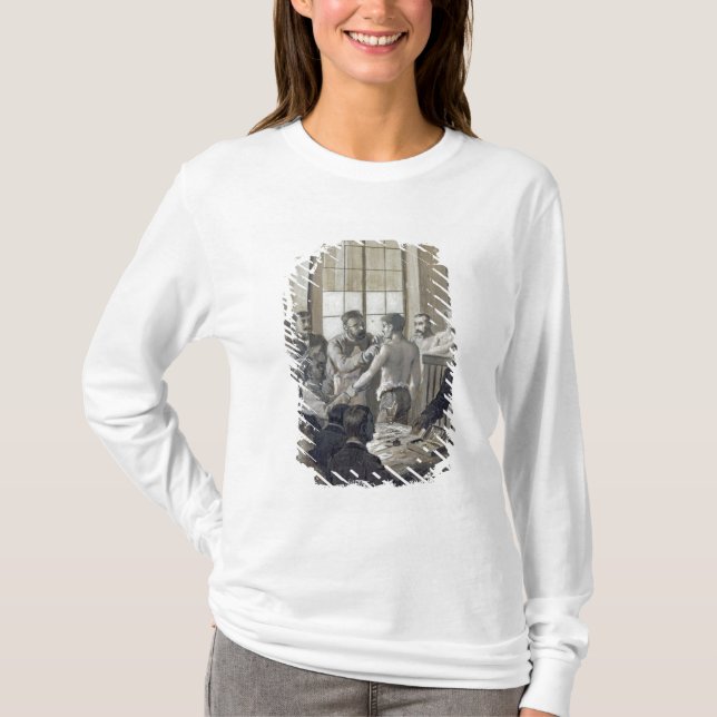 Vaccinationen Tee Shirt (Framsida)