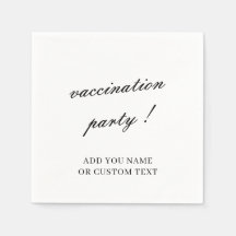 Vaccinationsfirande Minimalistisk Design