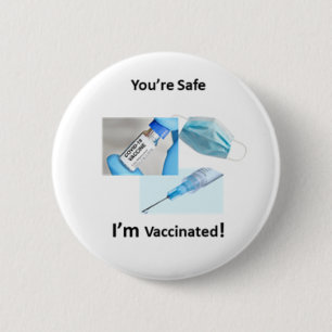 Vaccinationsknapp Knapp