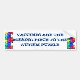 VACCINER ÄR DEN SAKNADE LÄNKEN TILL AUTISMPUSSELT. BILDEKAL