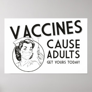Vacciner orsakar Poster Vuxnor