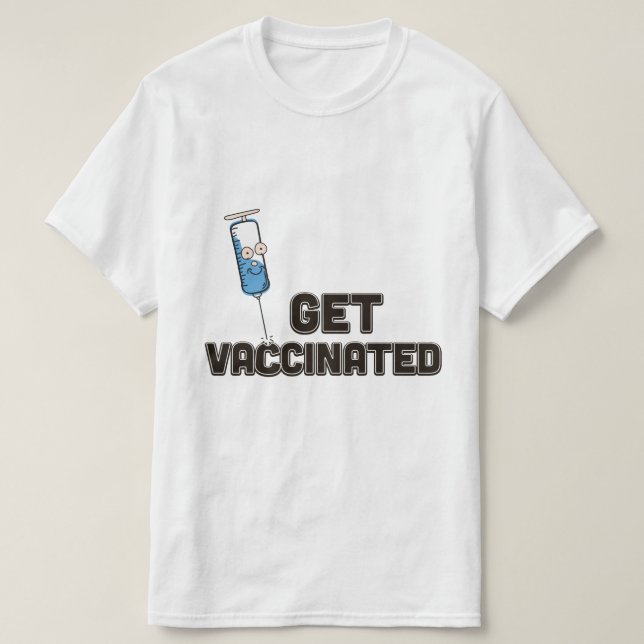 Vaccinera Er T Shirt (Design framsida)