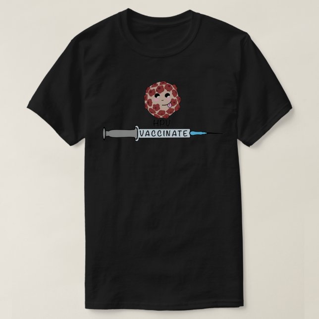 Vaccinera HPV T Shirt (Design framsida)