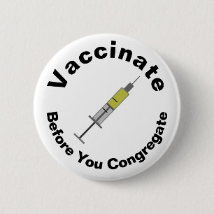 Vaccinera innan du kongregerar knapp