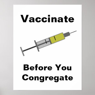 Vaccinera innan du kongregerar poster
