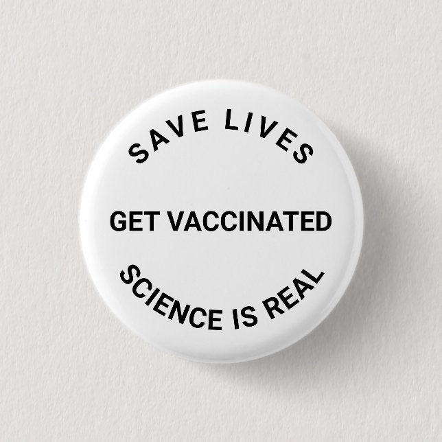 Vaccinera, vetenskapen är verklig, sparan lever an knapp (Framsida)
