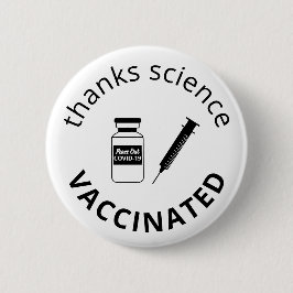 Vaccinerad Covid-19-tack Knapp