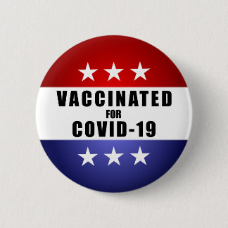 Vaccinerad för politisk Novelty 19-19-19 Knapp