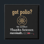 Vaccinerad Humor Graphic Citote Science Polio Magnet<br><div class="desc">Vaccinerad Humor Graphic Citote Science Polio</div>