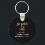 Vaccinerad Humor Graphic Citote Science Polio Nyckelring<br><div class="desc">Vaccinerad Humor Graphic Citote Science Polio</div>