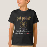 Vaccinerad Humor Graphic Citote Science Polio T Shirt<br><div class="desc">Vaccinerad Humor Graphic Citote Science Polio</div>