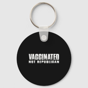 Vaccinerad Inte Republikan Nyckelring