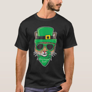 Vaccinerad Irish Funny St. Patricks Day Cat Quaran T Shirt