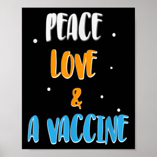 Vaccinerad Lo (Lo) från Humor Joke Graphic Quote P Poster