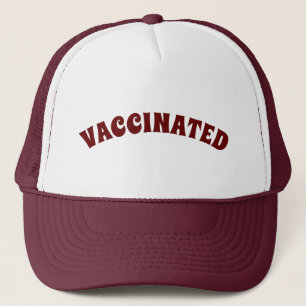 Vaccinerad maronburgare modern anpassningsbar keps
