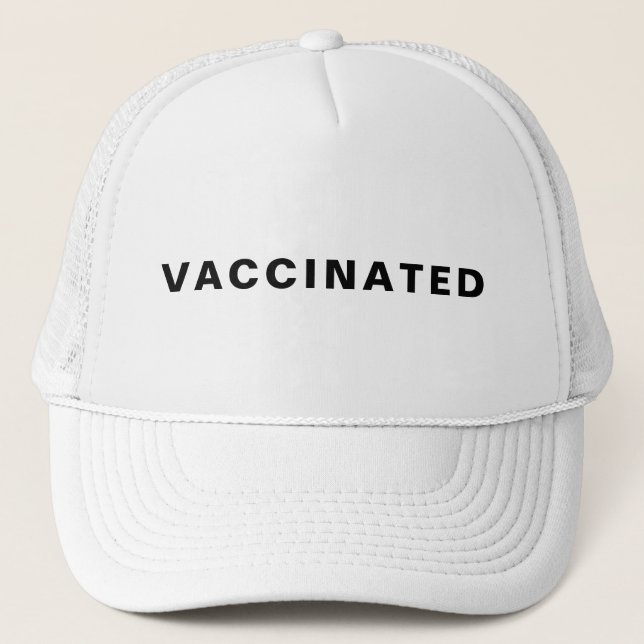 Vaccinerad Modern Stilfull Covid-19 Vaccindesign Keps (Framsida)