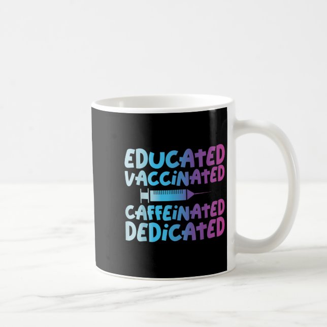 Vaccinerad offertgrafik Vaccinerad frakt för tec Kaffemugg (Höger)