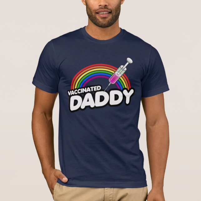 VACCINERAD PAPPA T SHIRT (Framsida)