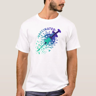 vaccinerad t shirt