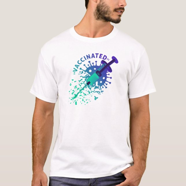 vaccinerad t shirt (Framsida)