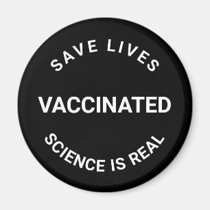 Vaccinerad, vetenskapen är verklig, sparan lever magnet