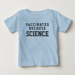 Vaccinerat därför att vetenskap t shirt