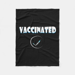 Vaccinerat från Lusnyj Humor-grafik, citat, vaccin Fleecefilt