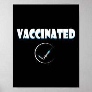 Vaccinerat från Lusnyj Humor-grafik, citat, vaccin Poster