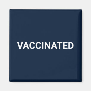 Vaccinerat, marint, vitt anpassade magnet