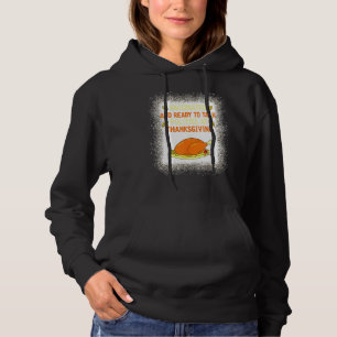 Vaccinerat och Redo att tala Politik på Thanksgiv T Shirt