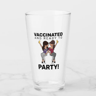 Vaccinerat och Redo till Party - Öl Glaskopp