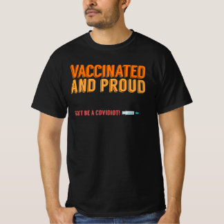 Vaccinerat och stolt T-Shirt