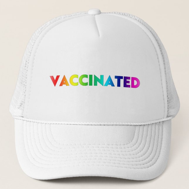 Vaccinerat, Pride lgbt lgbtq gay queer rainbow Keps (Framsida)