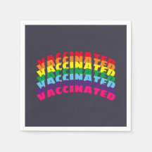 Vaccinerat pride regnbåge mörk papper marin 
