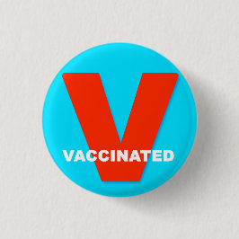 Vaccinerat vaccin Vaxxed Button Knapp