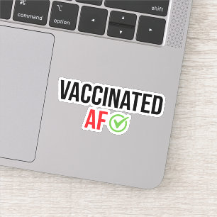 Vaccinerat, vaccinerat AF Klistermärken