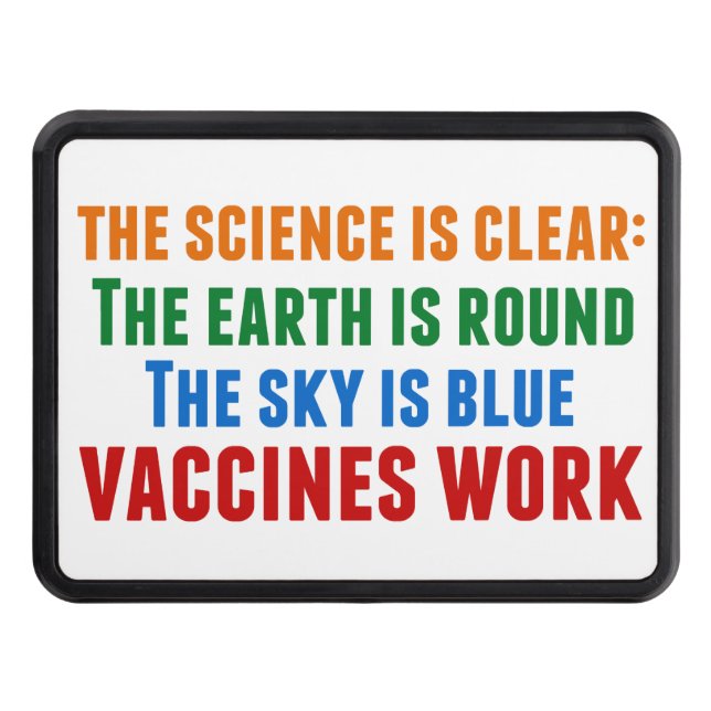 Vaccines Work Pro Vaccination Science Quote Dragkroksskydd (Framsidan)