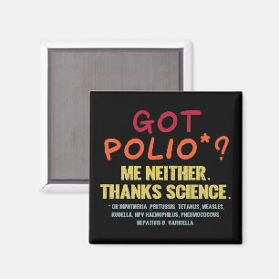 Vaccines Work Tack Science Epidemiology Student Magnet