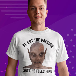 VACCINVACCINERAT HORROR ANTIVAX T-SHIRT