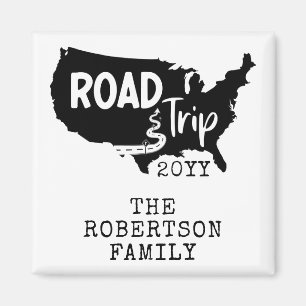 Vacering av anpassningsbar-familj   Family Road Re Magnet