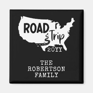 Vacering av anpassningsbar-familj   Family Road Re Magnet