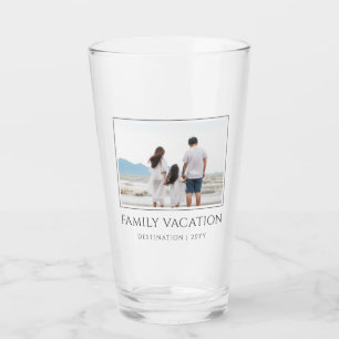 Vacering av elegant-familj Foto för familjen Res Glaskopp