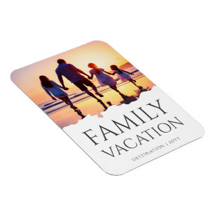 Vacering av elegant-familj   Foto för familjen Res Magnet