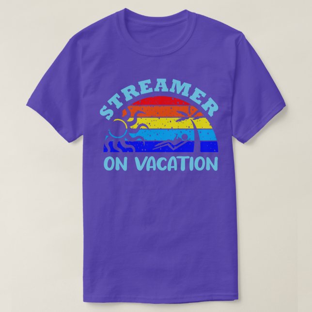 Vaceringens strömmare t shirt (Design framsida)