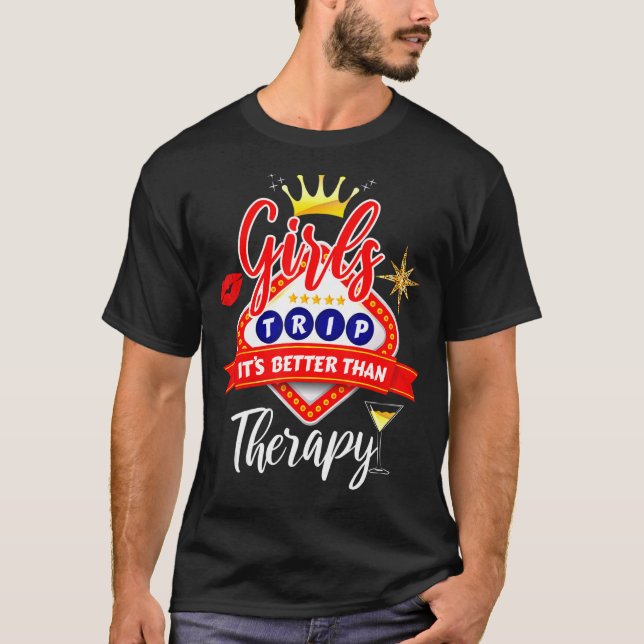 Vaceringsflickorna i Helg är bättre än Resa T Shirt (Framsida)