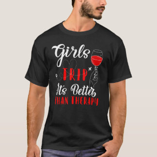 Vaceringsflickorna i Helg är bättre än Resa T Shirt