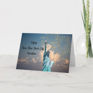 Vaceringskort till New York City Kort