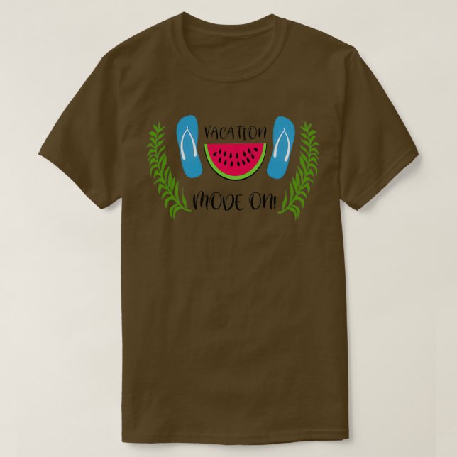 Vaceringsläge på t shirt (Design framsida)