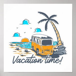 Vaceringstid Poster
