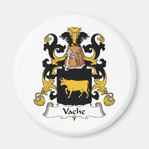 Vache familjvapensköld magnet